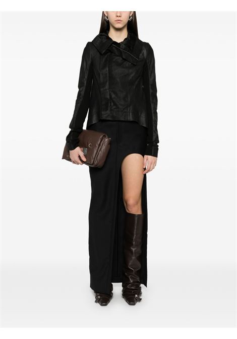 Giacca biker Naska in nero Rick owens - donna RICK OWENS | RP01E7749LTP09
